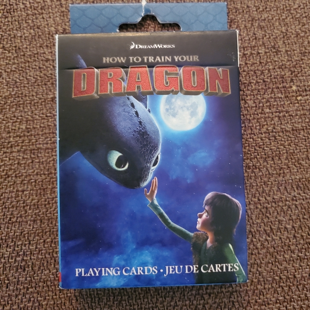 Aquarius How To Train Your Dragon Playing Cards- NIB